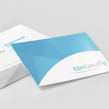 Visual of Eden Consulting's business card